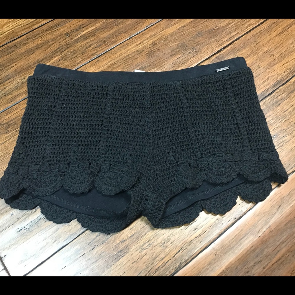 Crochet shorts